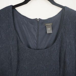Ann Taylor Navy Blue Knit Dress Size 10